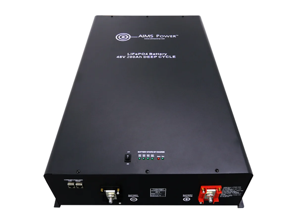 AIMS Power Lithium Battery 48V 200AMP LiFePO4 Industrial Grade
