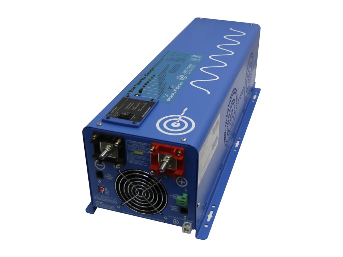 AIMS Power 6000 Watt Pure Sine Inverter Charger 48Vdc / 240Vac Input & 120/240Vac Split Phase Output