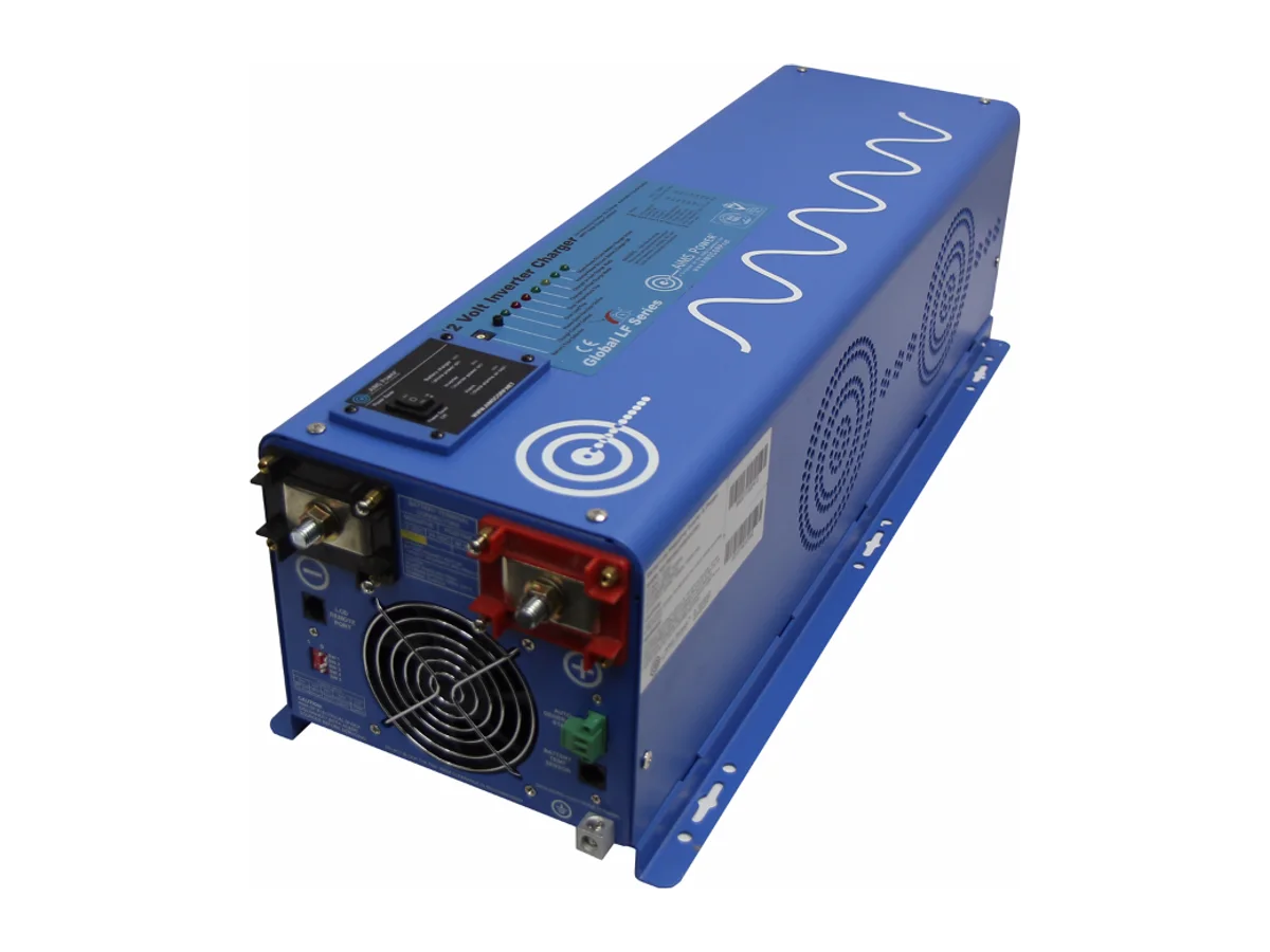 AIMS Power 4000 Watt Pure Sine Inverter Charger 12Vdc / 120Vac Input & 120/240Vac Split Phase Output