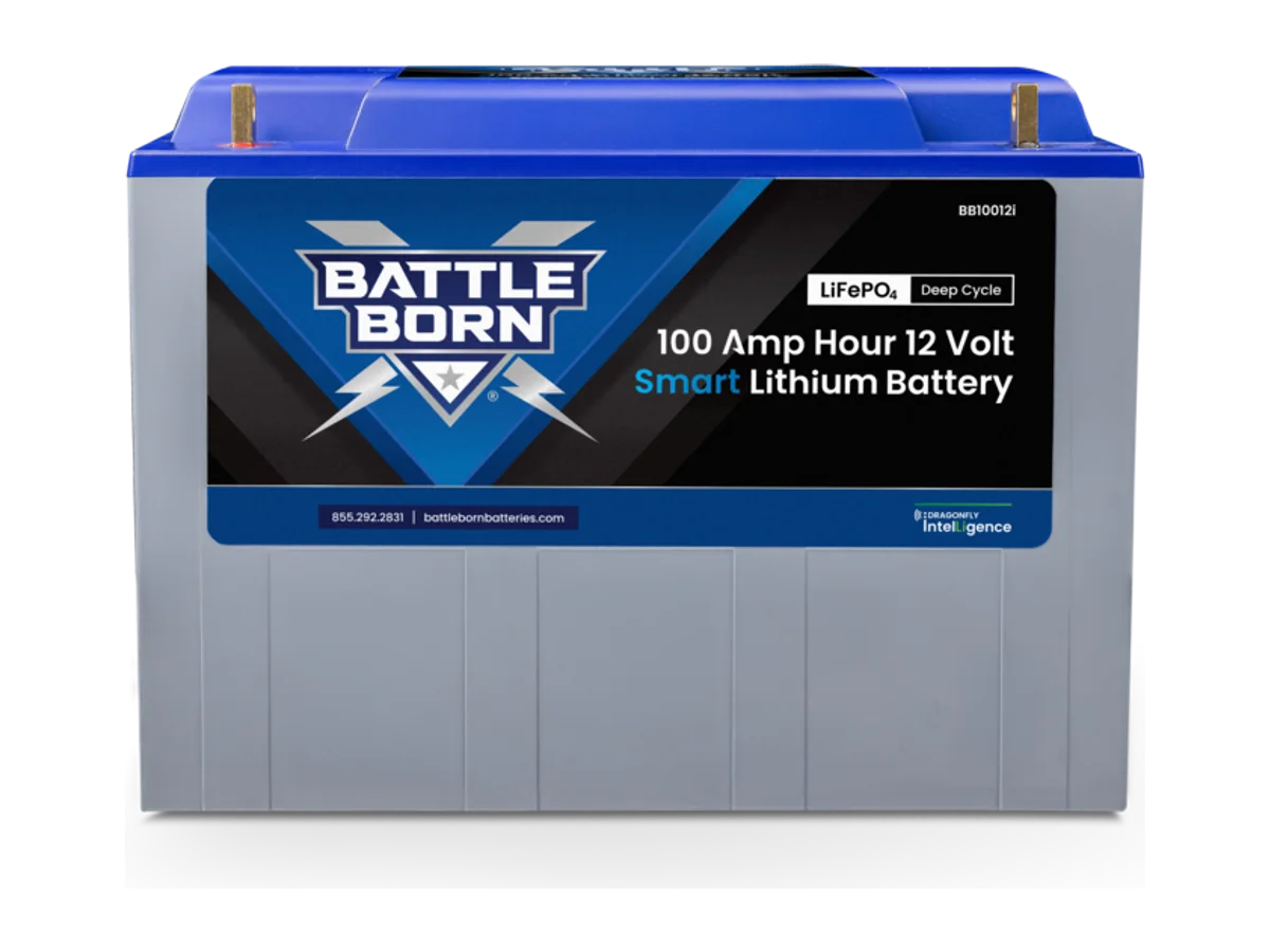 100Ah 12V Smart LiFePO4 Deep Cycle Battery