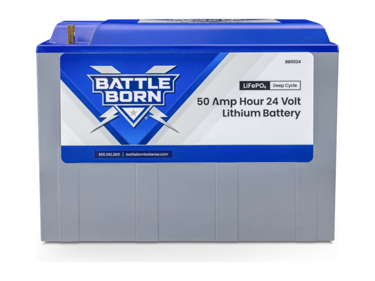 50Ah 24V LiFePO4 Deep Cycle Battery