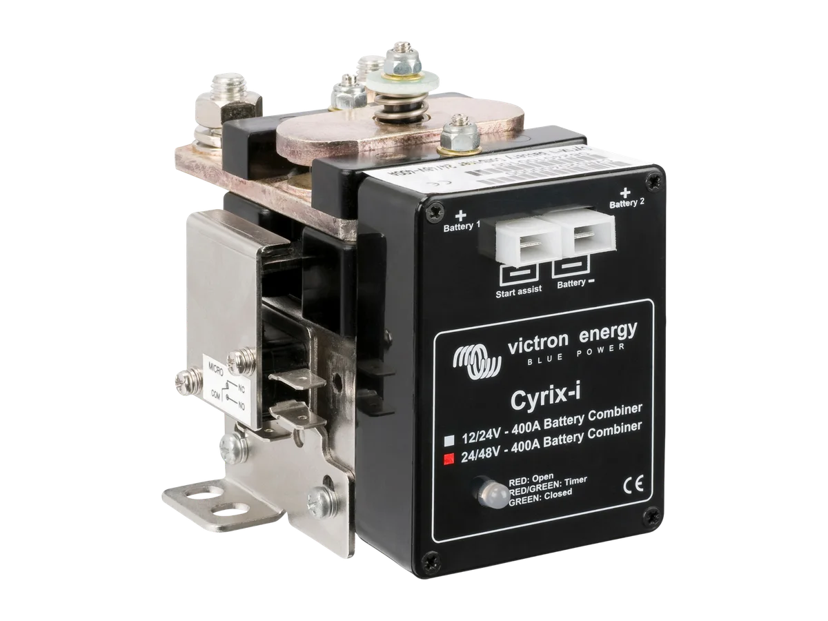 Cyrix-i 24/48V-400A Intelligent Li-ion Battery Combiner