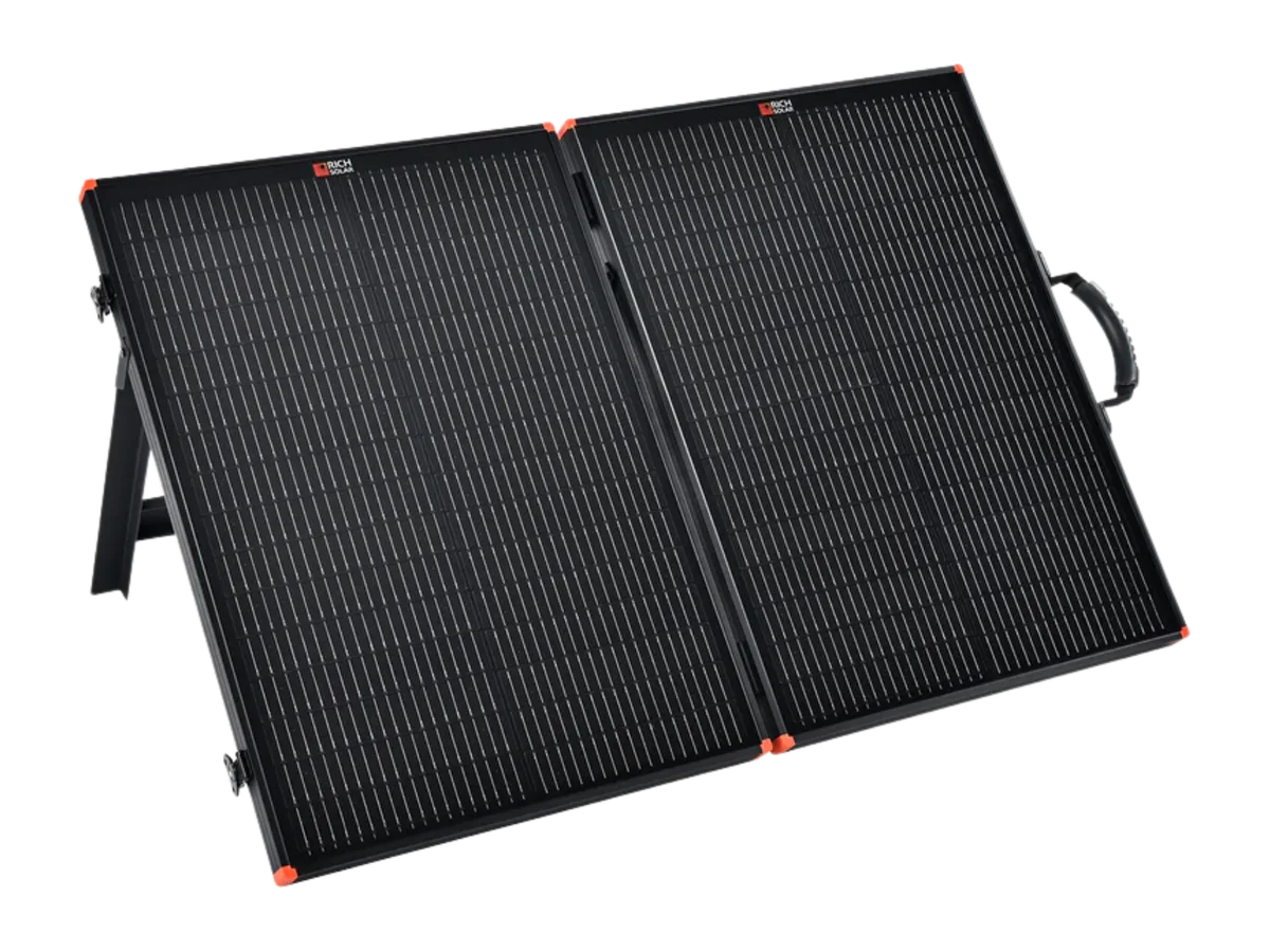 Rich Solar MEGA 12V Portable Solar Panel Briefcase (100W-200W)