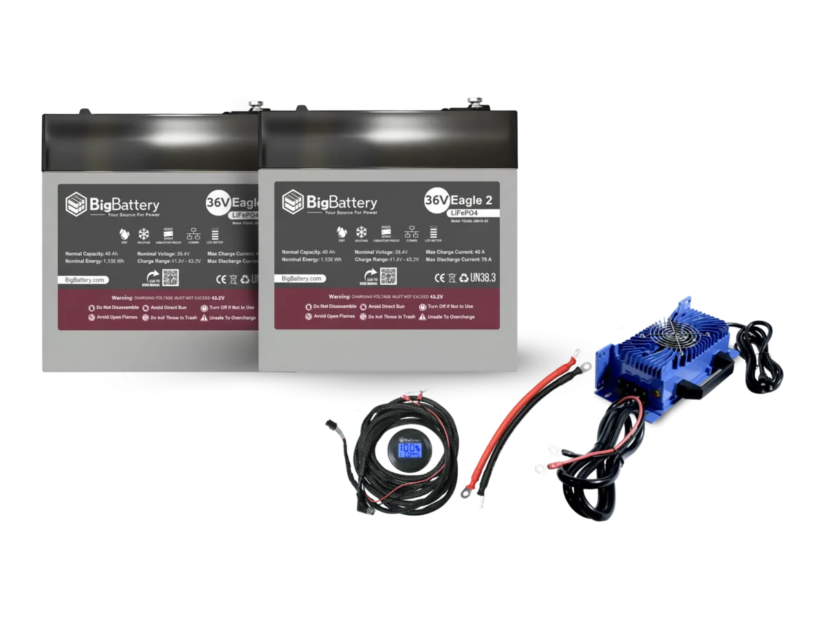 36V EAGLE 2 LiFePO₄ Battery Kit (2x-4x | 3.08kWh-6.16kWh)