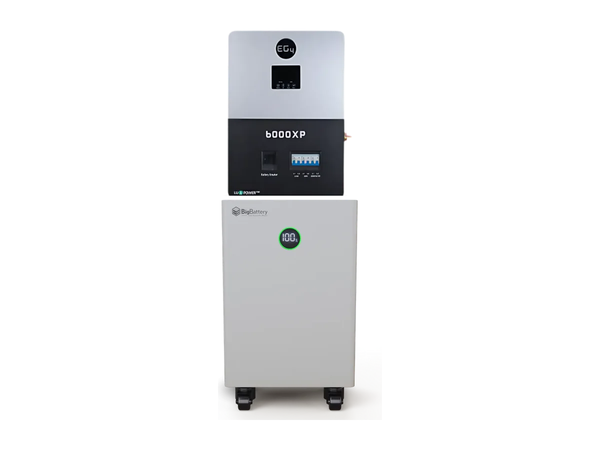 BigBattery 48V NEXUS 14.3kWH Battery + EG4 6000XP Inverter ESS | Off-Grid Home Back-up System