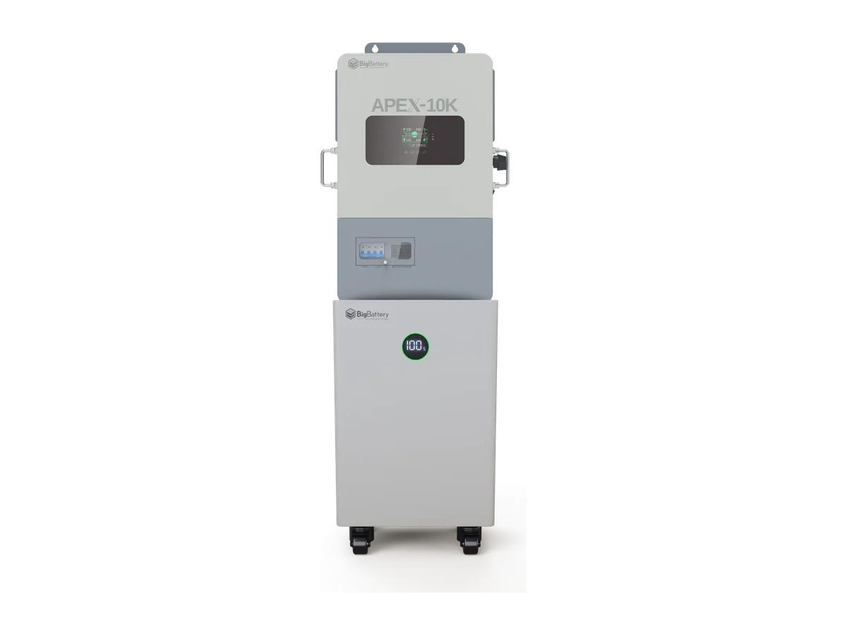 BigBattery 48V NEXUS 14.3kWH Battery + APEX-10K Inverter ESS | Off-Grid Home Back-up System