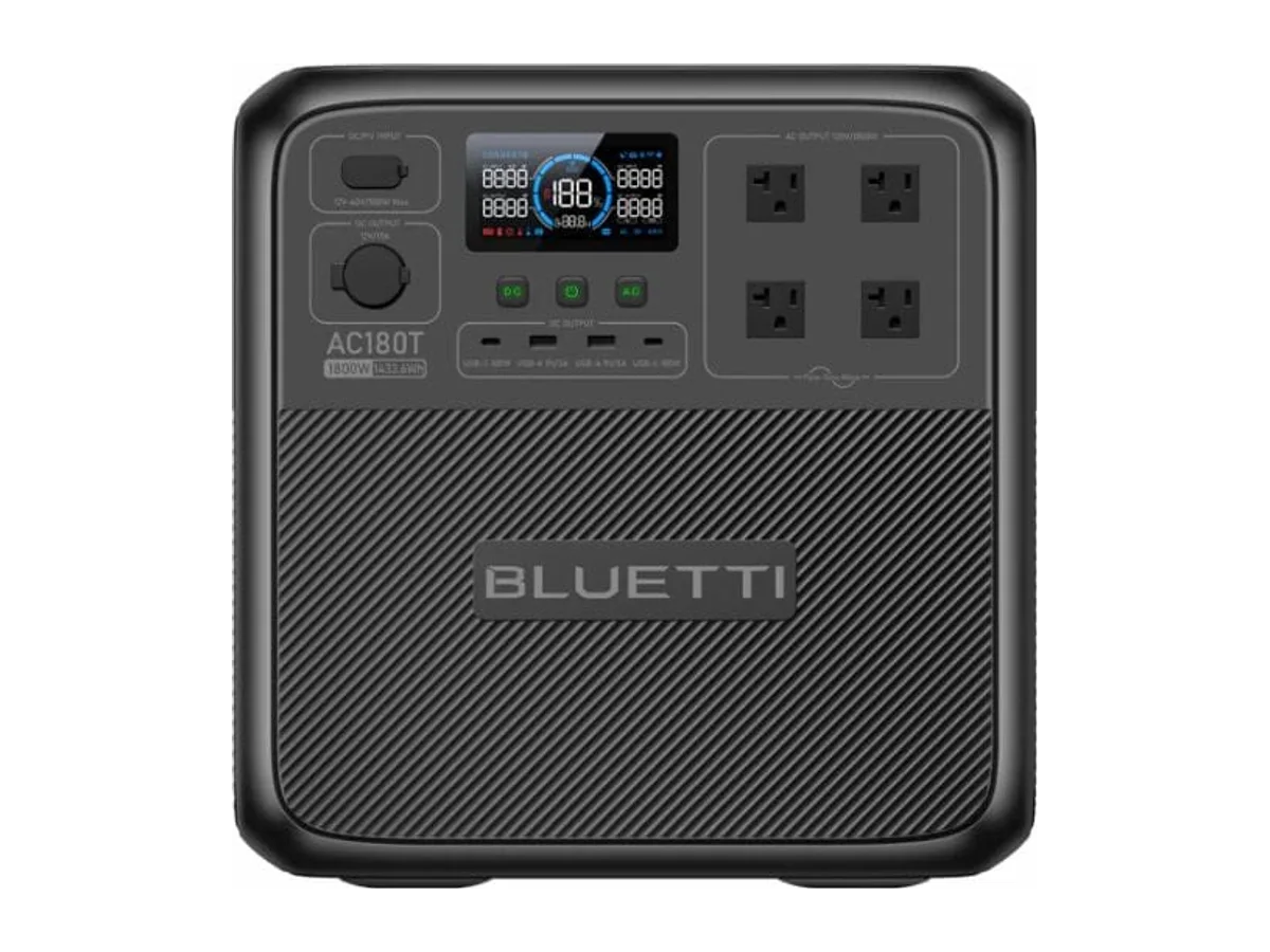 Bluetti AC180T 1433Wh / 1800W Portable Power Station