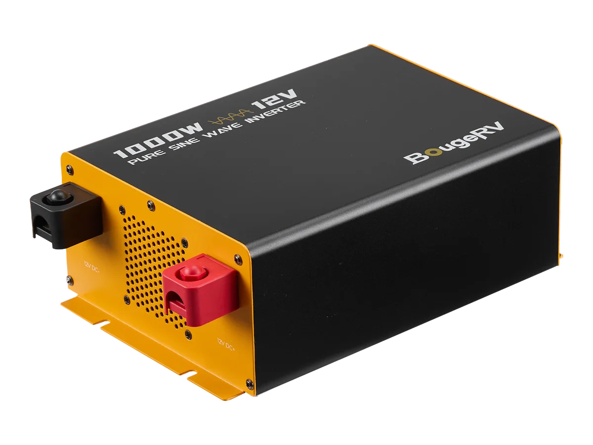 BougeRV 1000W 12V Pure Sine Wave Inverter with Bluetooth