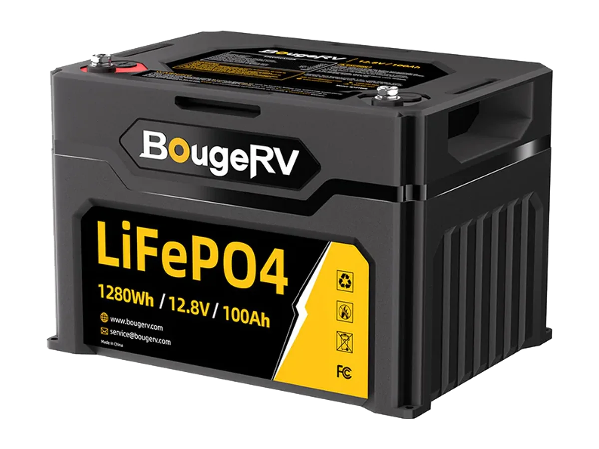 12V 1280Wh/100Ah LiFePO4 Battery
