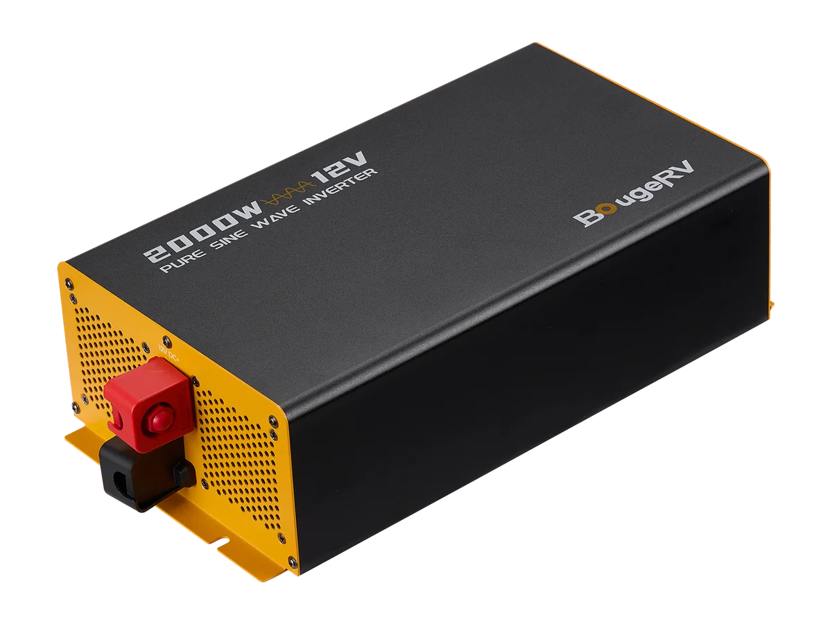 BougeRV 2000W 12V Pure Sine Wave Inverter with Bluetooth