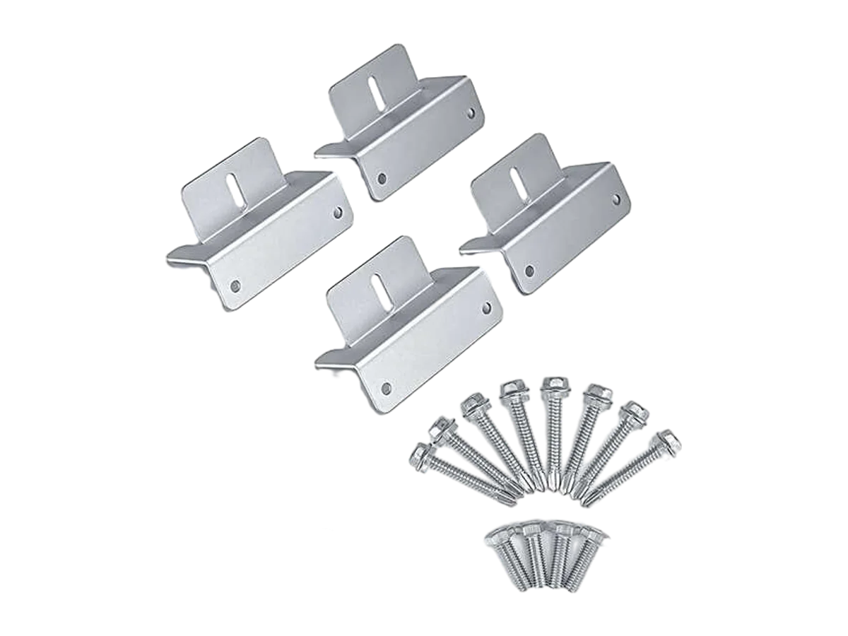 4 Solar Panel Mounting Z Bracket Mount Kits