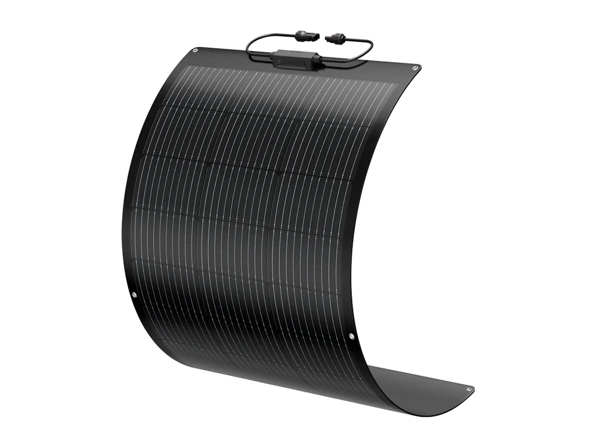 BougeRV Arch 100 Watt Fiberglass Flexible Curved Solar Panel