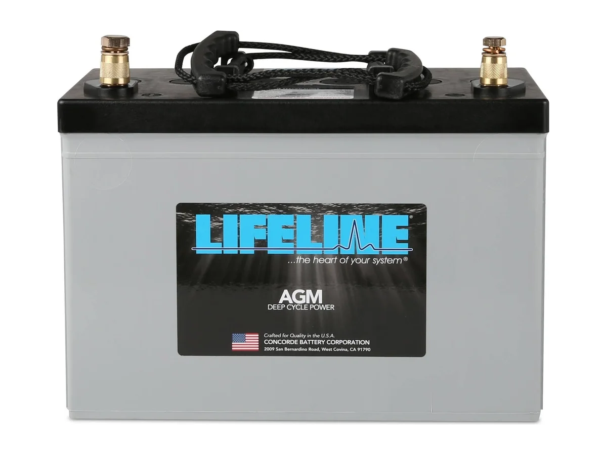 Lifeline 100 Ah 12V Group 27 AGM Battery - GPL-27T