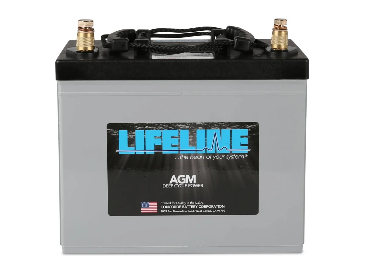 Lifeline 80 Ah 12V Group 24 AGM Battery - GPL-24T