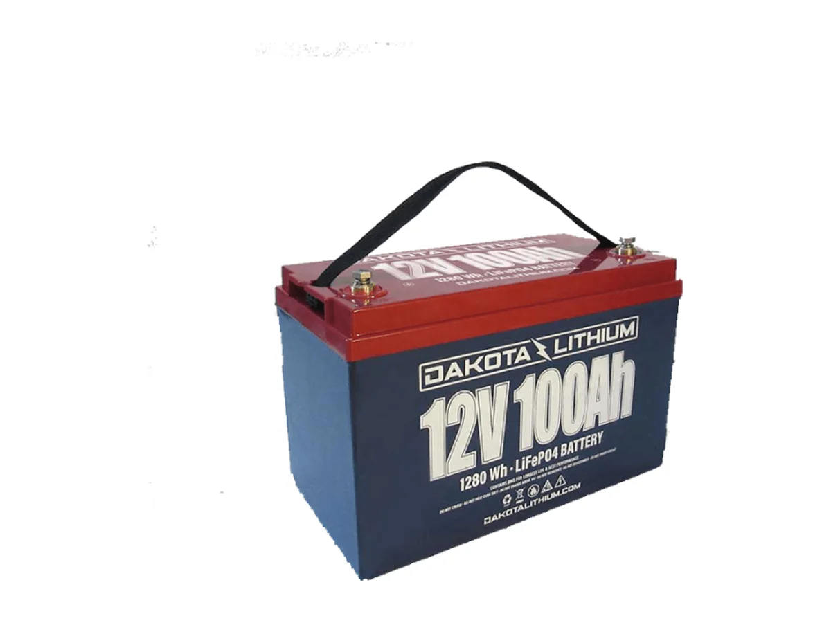 Dakota Lithium 12V 100Ah | Deep Cycle LiFePO4 Battery | Lithium Solar Battery