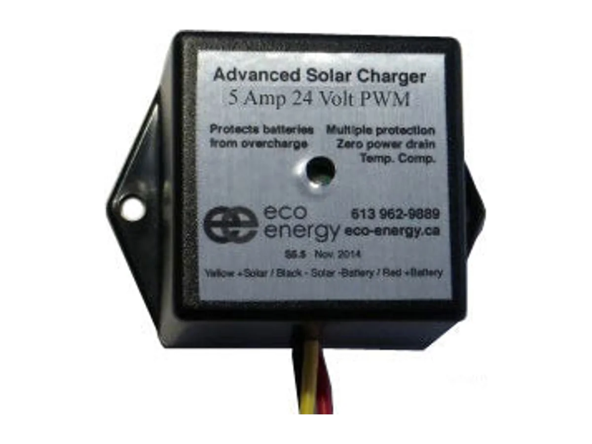 Eco Energy Charge Controller PWM 5A 24V - ASC-S5-24