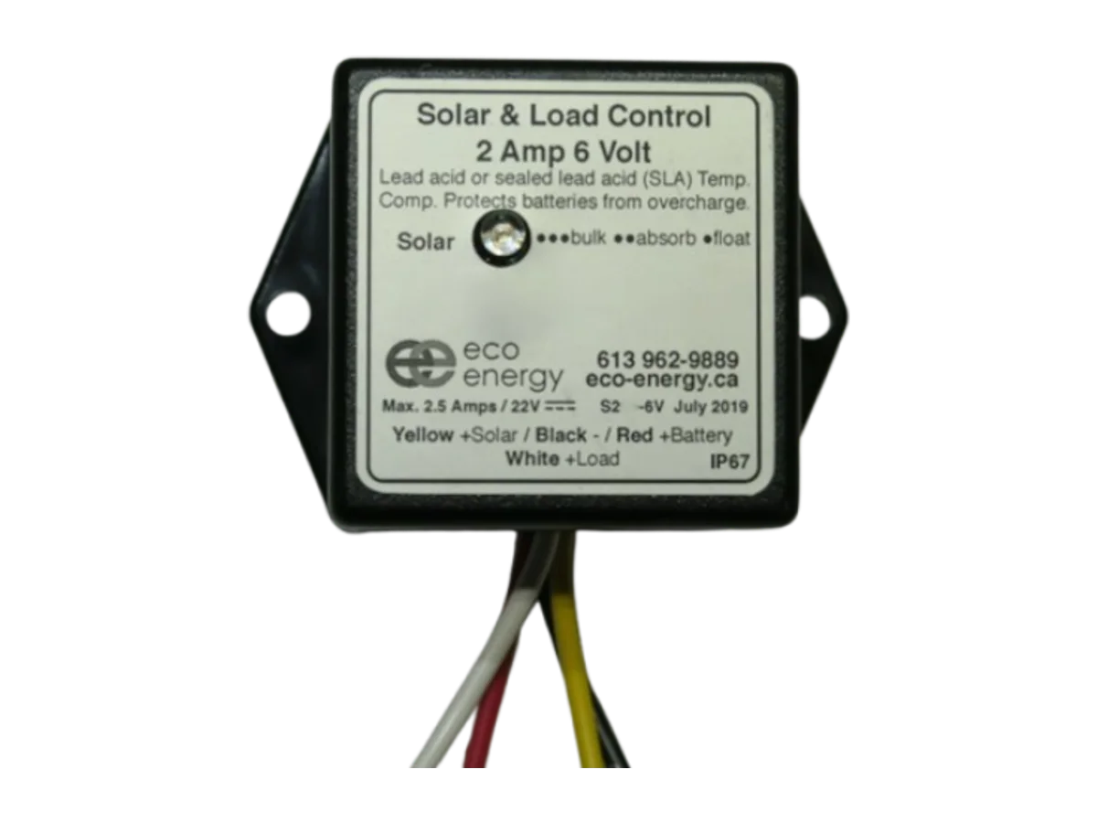 Eco Energy Solar and Load Control 2A 6V - S2-6V