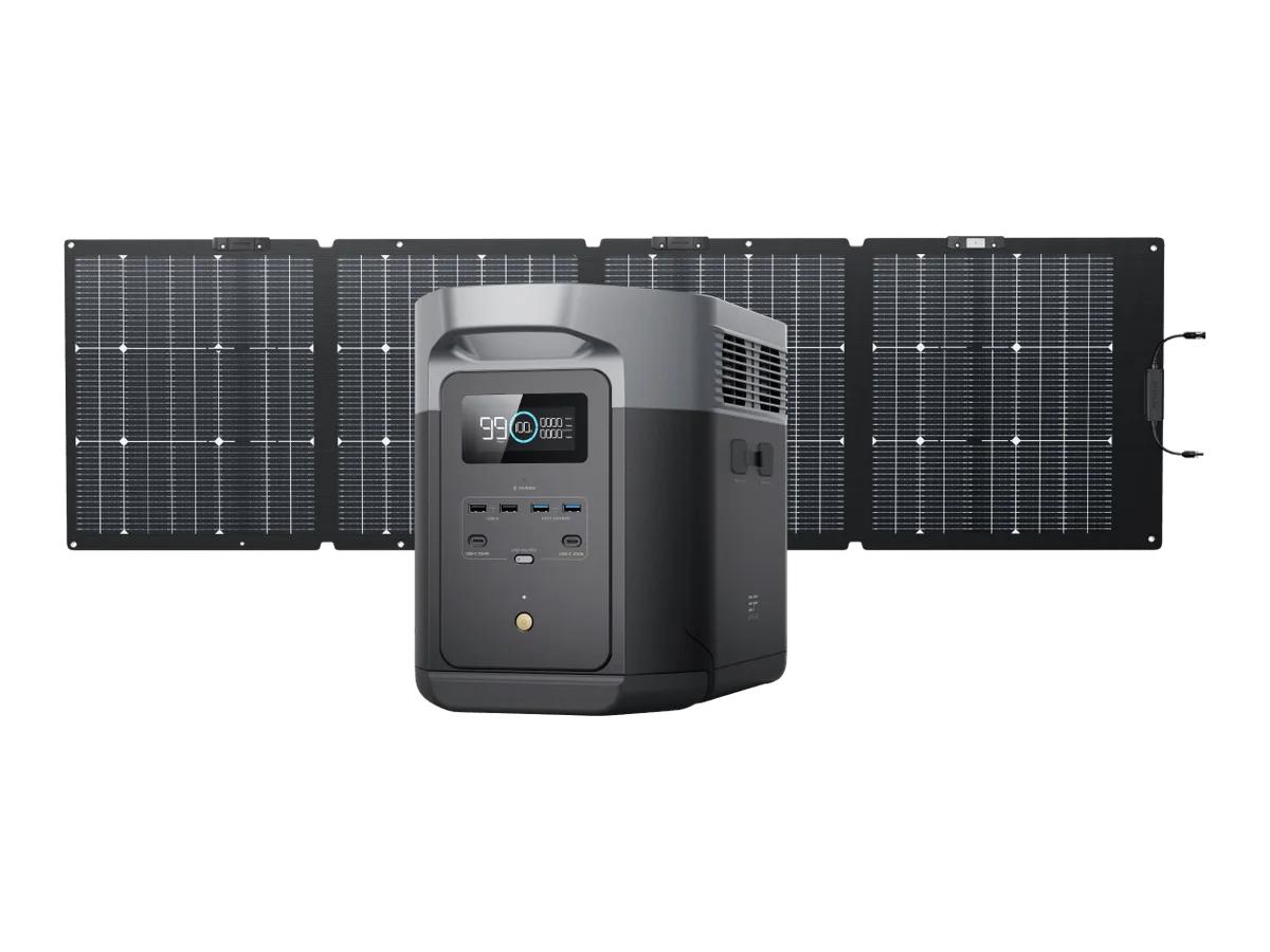 EcoFlow DELTA 2 Max Solar Generator (PV160W)