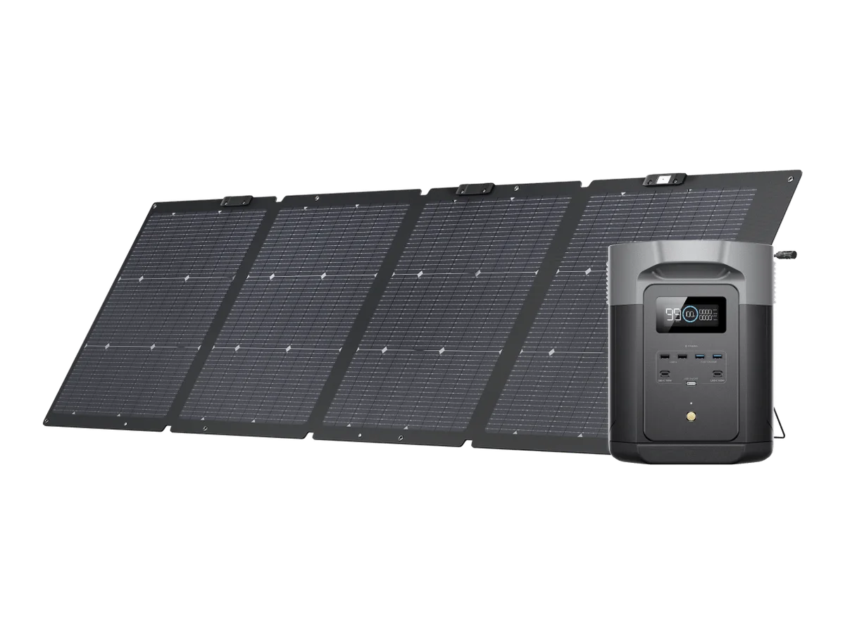 EcoFlow DELTA 2 Max Solar Generator (PV220W)