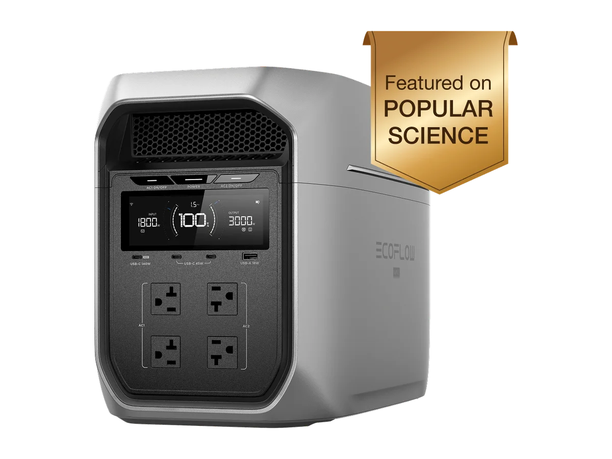 EcoFlow DELTA 3 Max Series Portable Power Station (2048Wh)