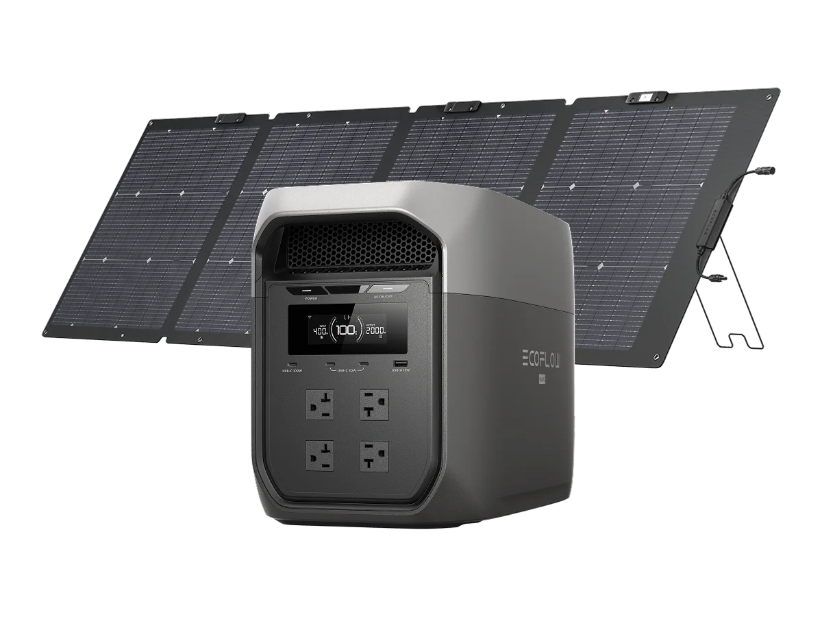 EcoFlow DELTA 3 Max Series Solar Generator (PV220W)