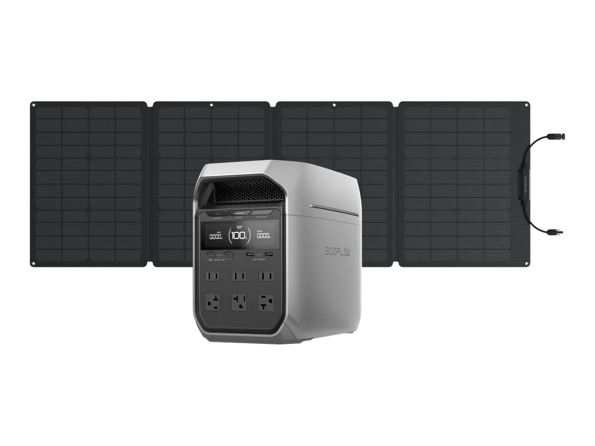 EcoFlow DELTA 3 Series Solar Generator (PV110W)