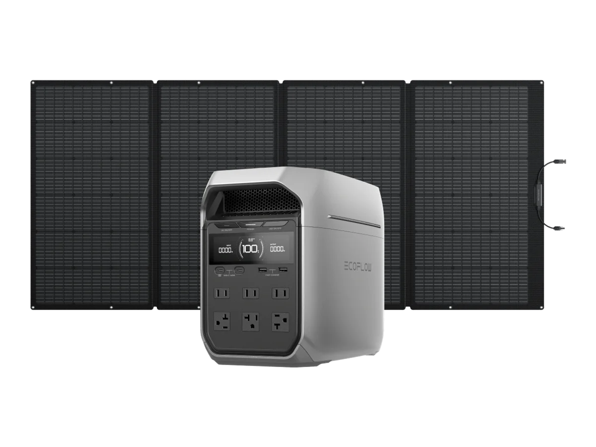 EcoFlow DELTA 3 Series Solar Generator (PV400W)