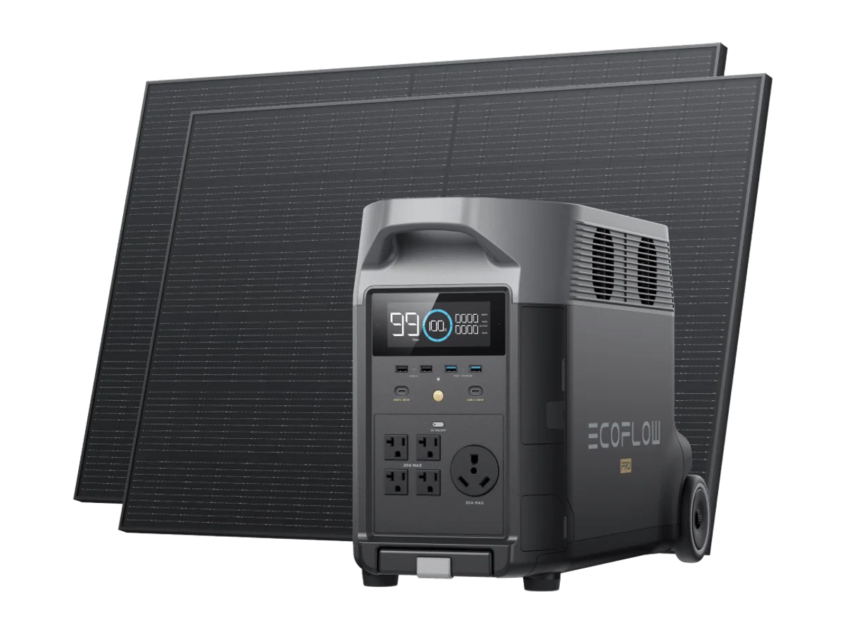 EcoFlow DELTA Pro + 2*400W