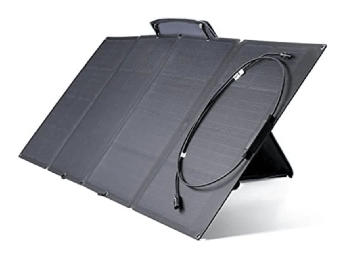 EcoFlow 160 Watt Folding / Flexible Monocrystalline Solar Panel | High Efficiency, 12V Portable Solar Panel