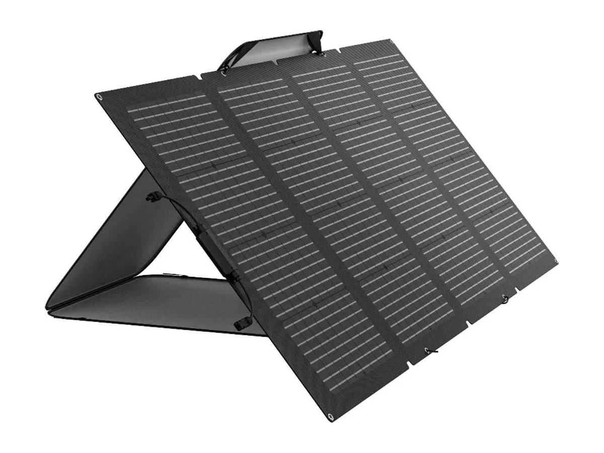 EcoFlow 220W Bifacial Solar Panel | IP67 | Portable & Folding