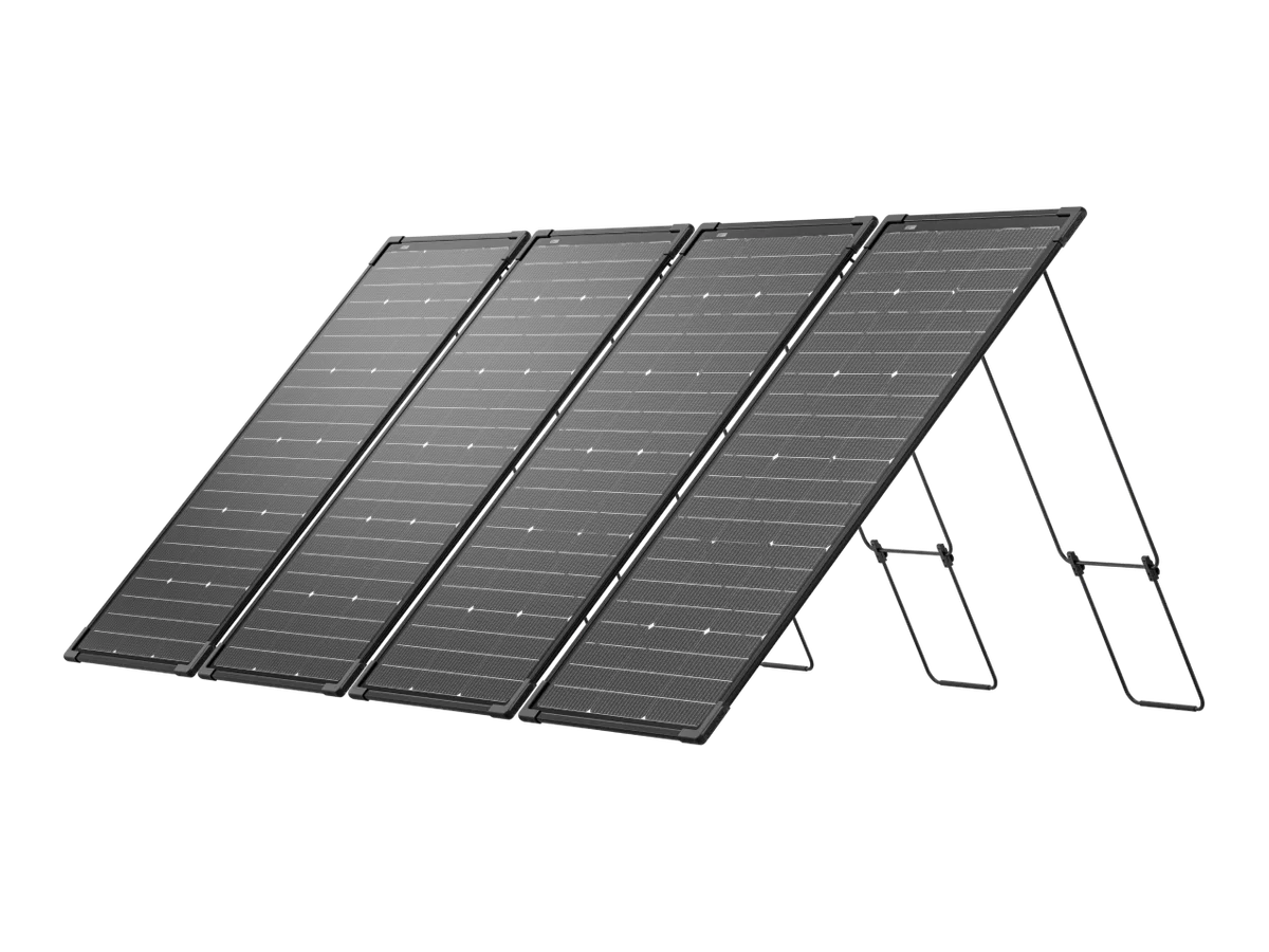EcoFlow 500W Solar Kit (4 x 125W Bifacial Modular Solar Panel) - APP Only