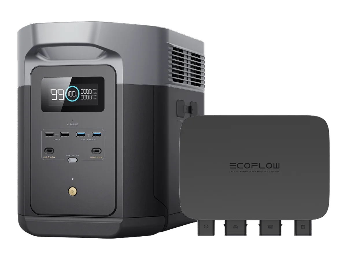 EcoFlow DELTA 2 Max + 500W Alternator Charger