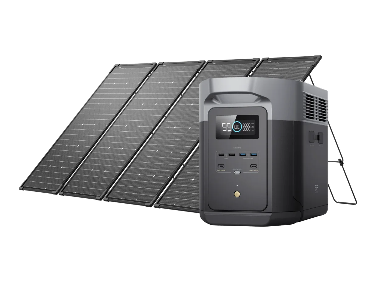EcoFlow DELTA 2 Max + 500W Solar Kit