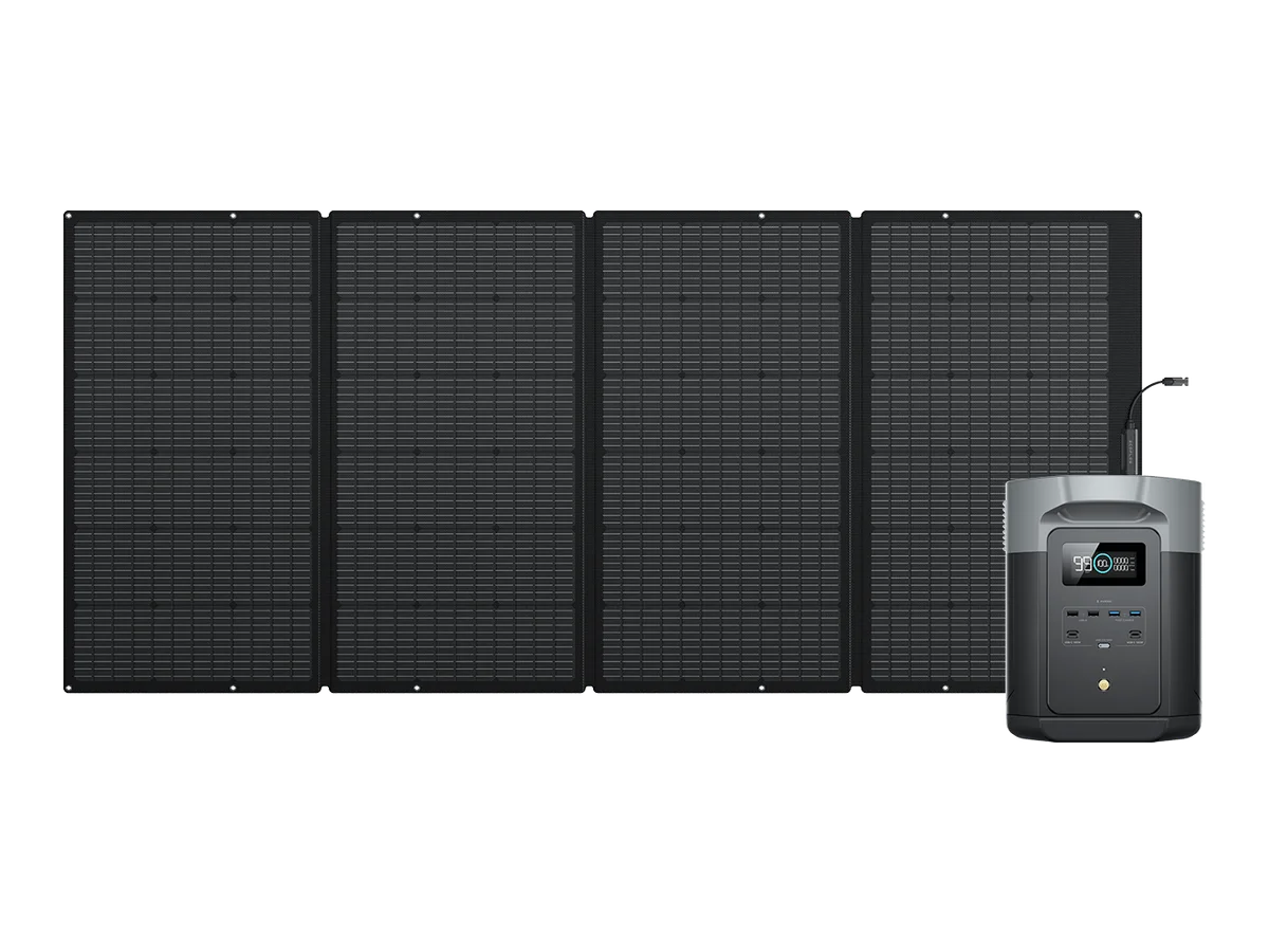 EcoFlow DELTA 2 Max Solar Generator (PV400W)