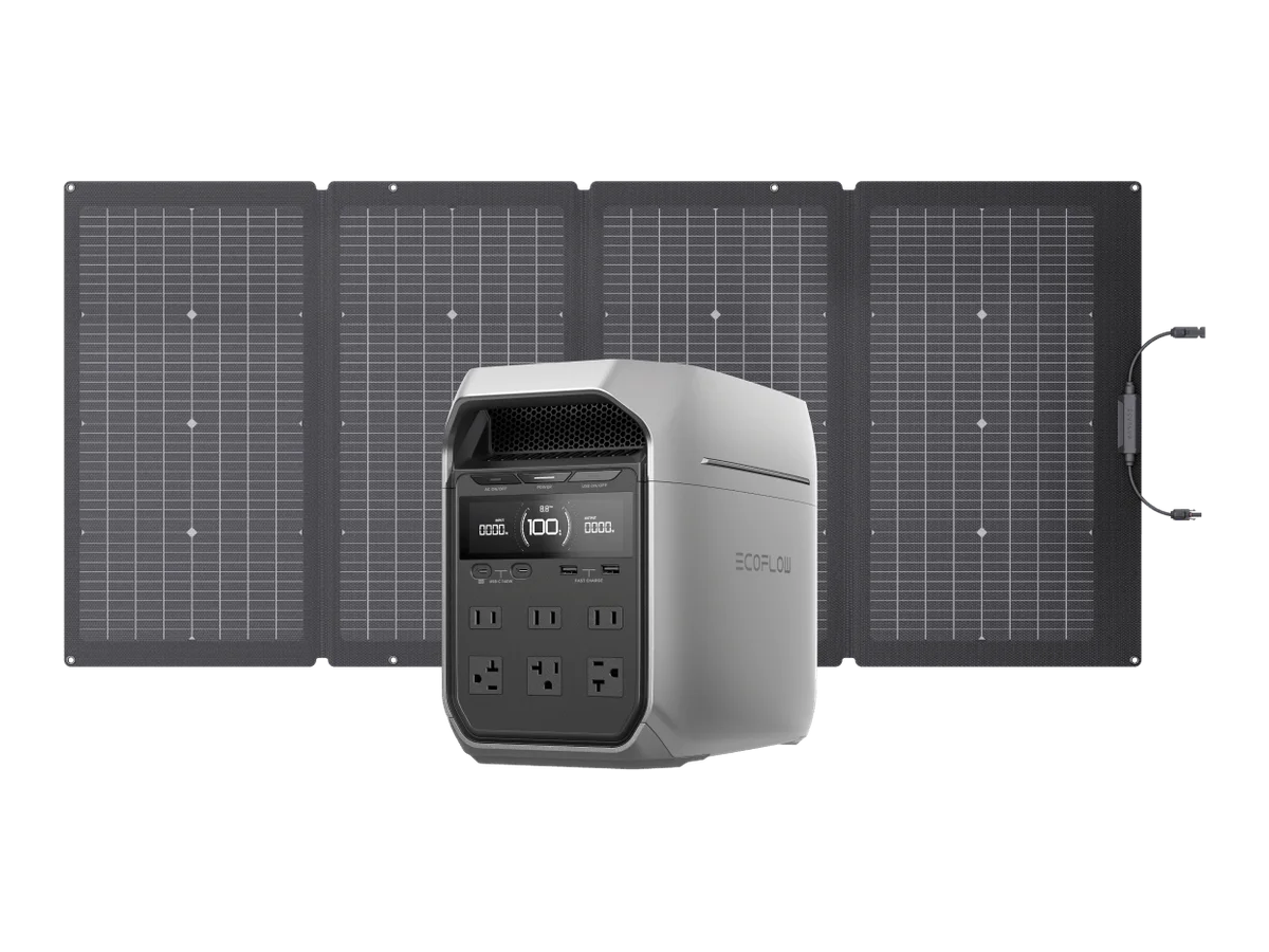 EcoFlow DELTA 3 Plus Solar Generator