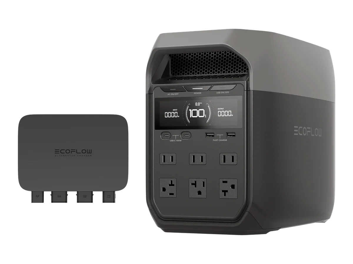 EcoFlow DELTA 3 + 800W Alternator Charger