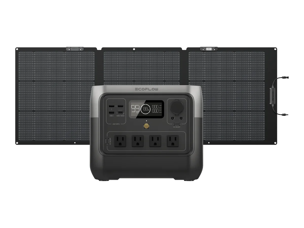 EcoFlow RIVER 2 Pro (700) Solar Generator (PV160W)