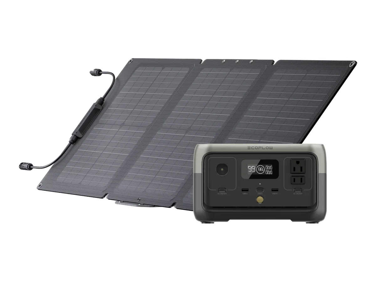 EcoFlow RIVER 2 Solar Generator (PV60W)