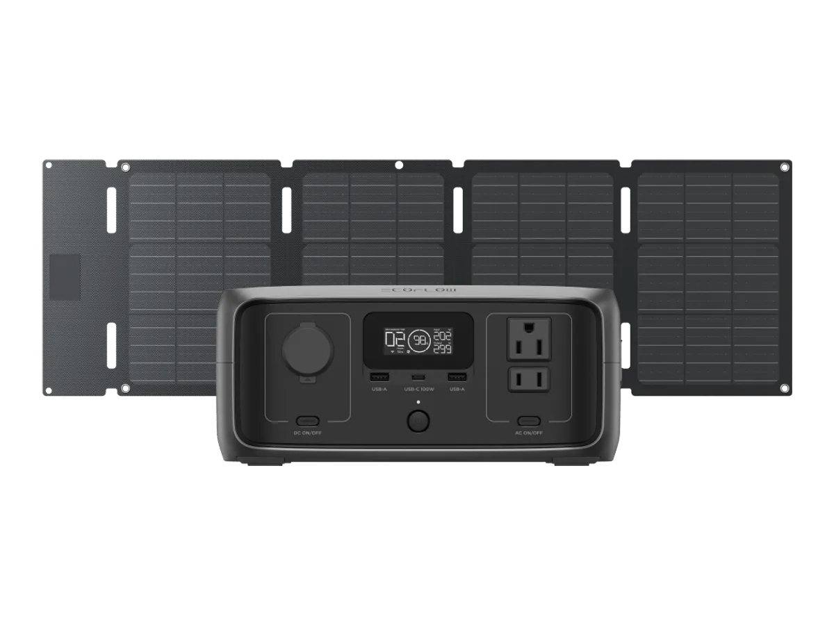 EcoFlow RIVER 3 + 45W Solar Panel