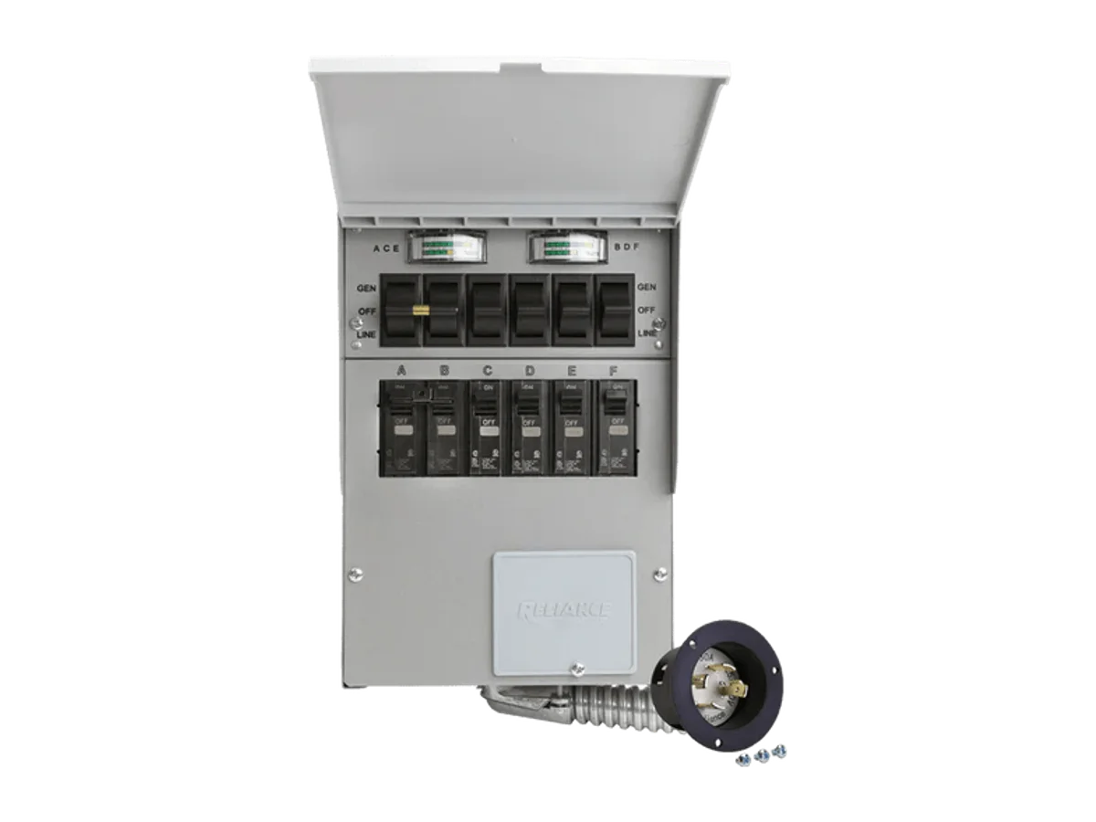 Transfer Switch 306A - 125/250v with 30A (Pairing with 1 × EcoFlow DELTA Pro Ultra)