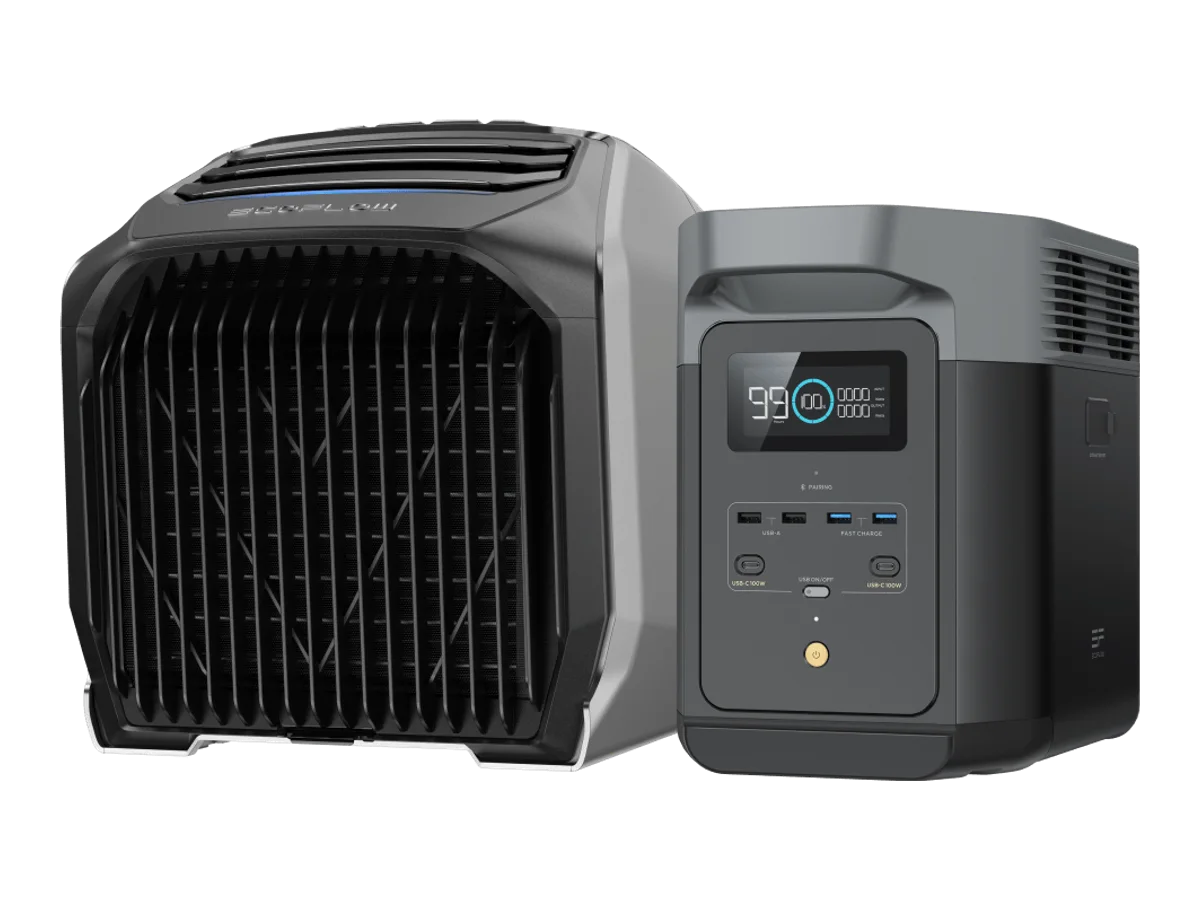 EcoFlow WAVE 2 + EcoFlow DELTA 2 + XT150