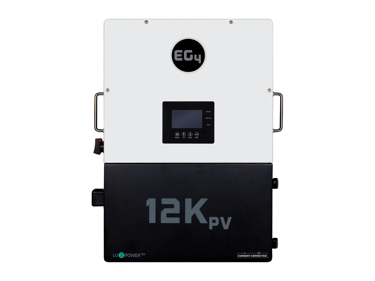EG4 12kPV 48V 8kW Hybrid All-in-One Inverter, 12kW Solar Input, NEMA 4X, UL 1741 & UL 9540 Solar Inverter
