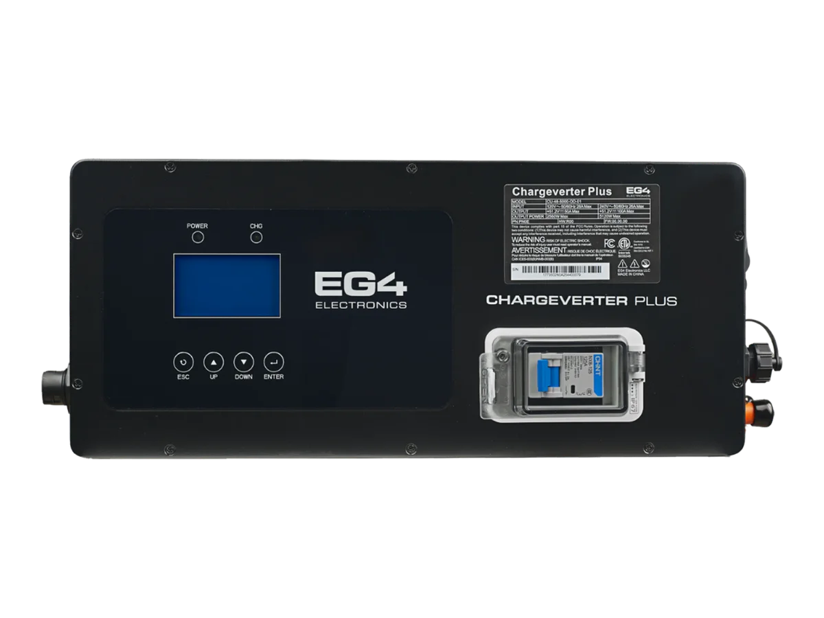 EG4 Electronics Chargeverter Plus, 48V 100A Outdoor Rated Lithium Battery Charger, 120/208/240Vac Input, IP54