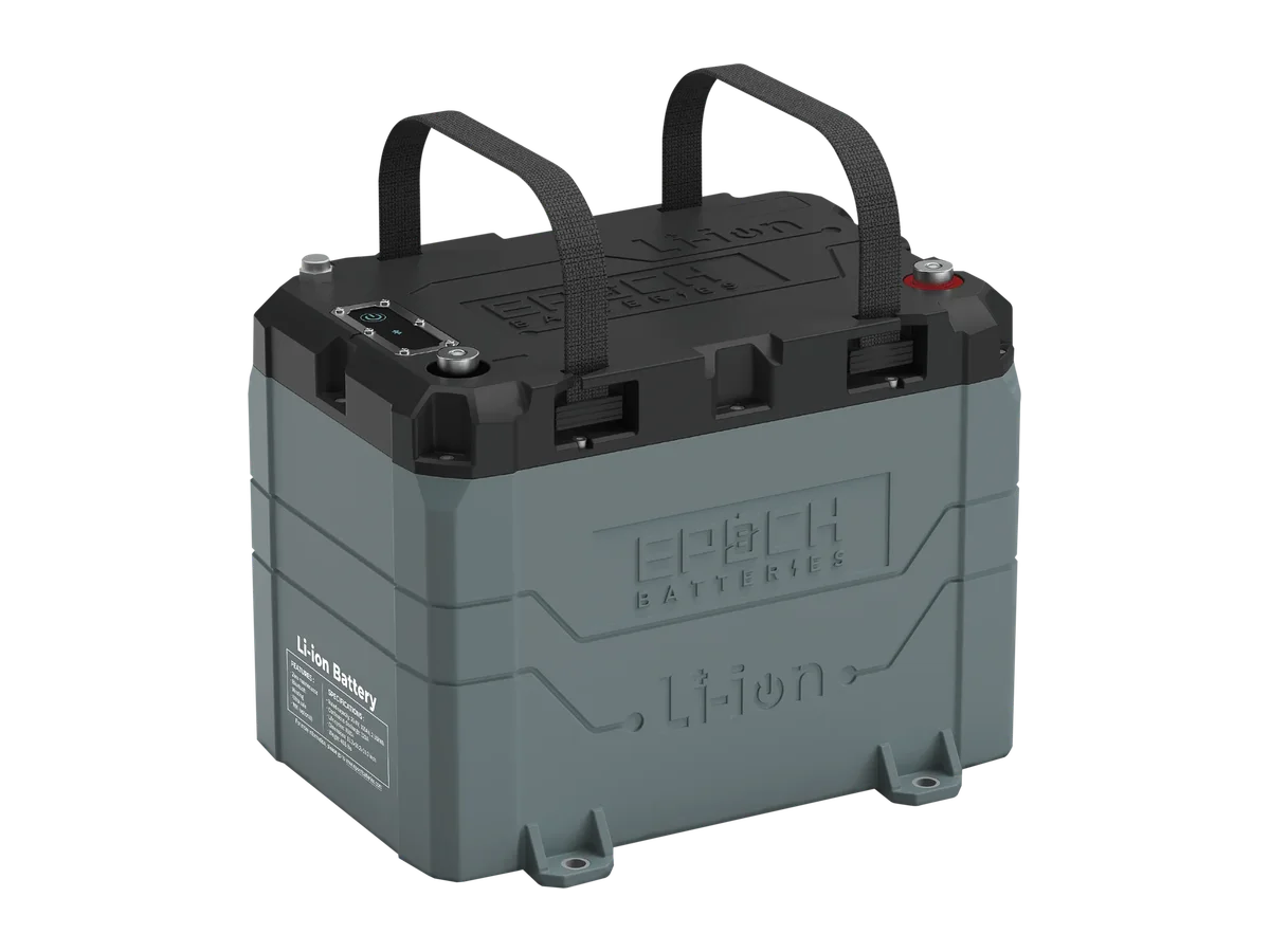 Epoch 12V 100Ah 1.28kWh Marine Battery – Lithium Trolling Motor Battery