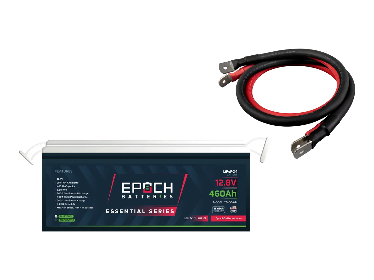 Epoch 12V 460Ah Essential Battery Bundle
