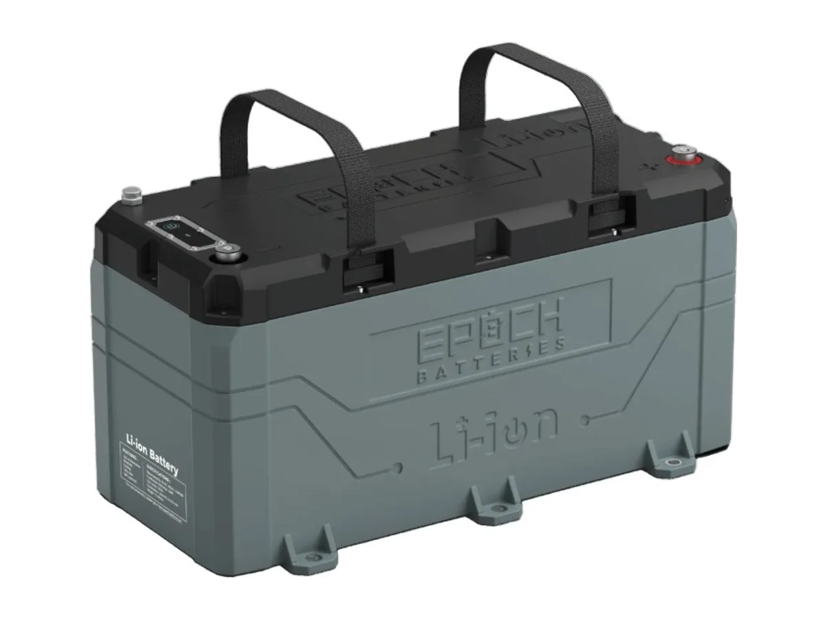 EPOCH 36V 100Ah (3.84kWh) LiFePO4 Lithium Battery – Bluetooth, Heating, Waterproof