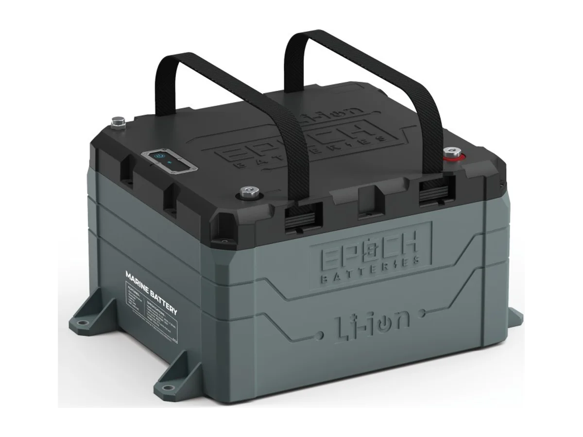EPOCH 48V 50Ah LiFePO4 Lithium Battery – Bluetooth, Heating, Waterproof