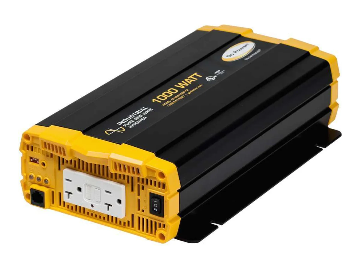 Go Power 1000W 24V Industrial Pure Sine Inverter - GP-ISW1000-24