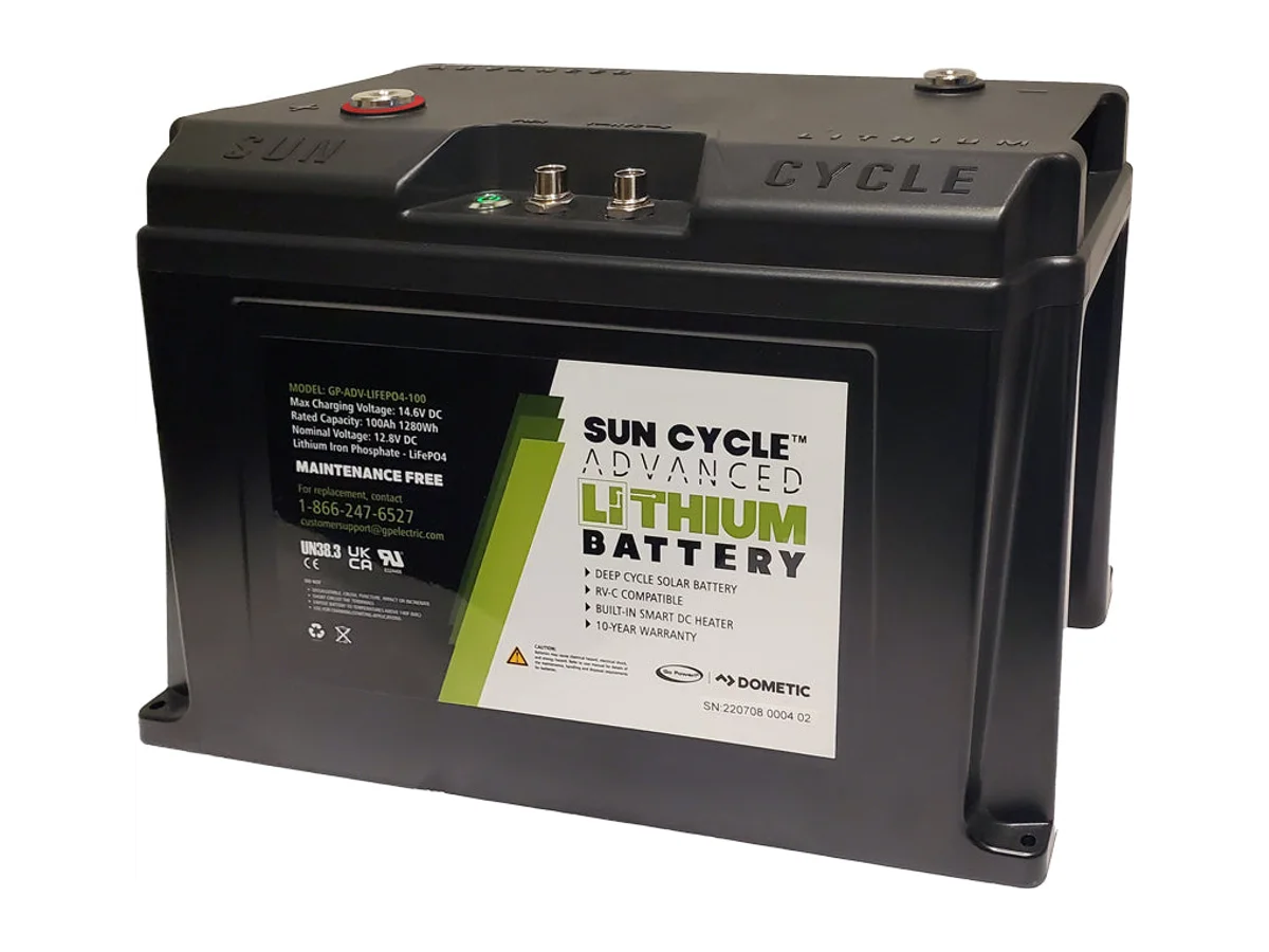 Go Power! 100Ah 12V Advanced Lithium Battery - GP-ADV-LIFEPO4-100