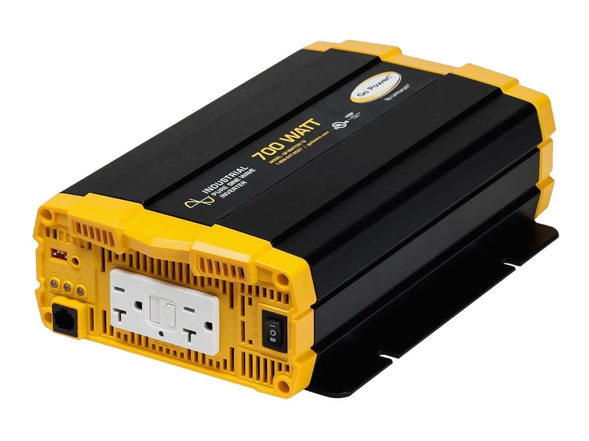 Go Power 700W 24V Industrial Pure Sine Inverter - GP-ISW700-24